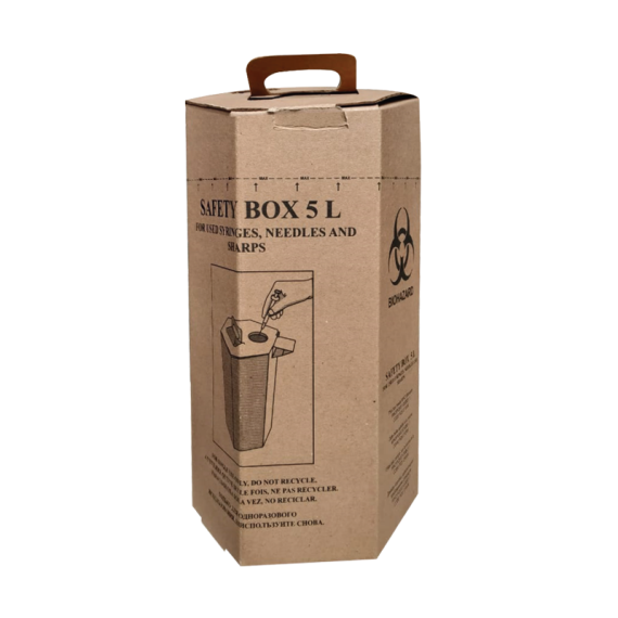 ARVS Cardboard Safety Boxes – Hexagon Shape