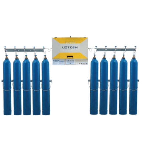 Central Gas Station for O2, N2O and CO2