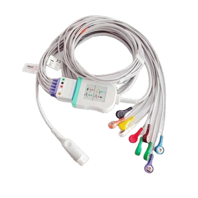 HeartStart MRx IntelliVue 12Pin 10 Lead EKG Trunk Cable