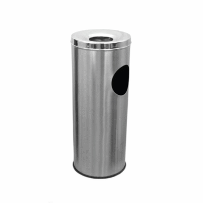 Stainless Steel Ash Can Bin & Ash Tray