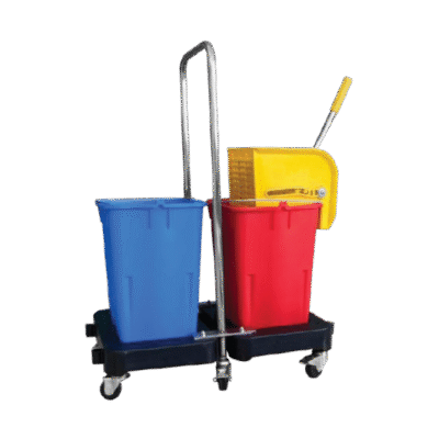 Wringer Trolley with Double Bucket – 15 Ltr.
