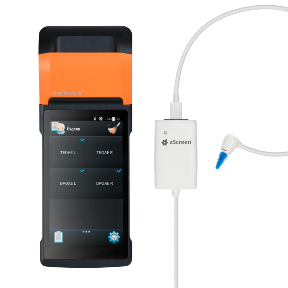 aScreen-Portable Device for Hearing Screening