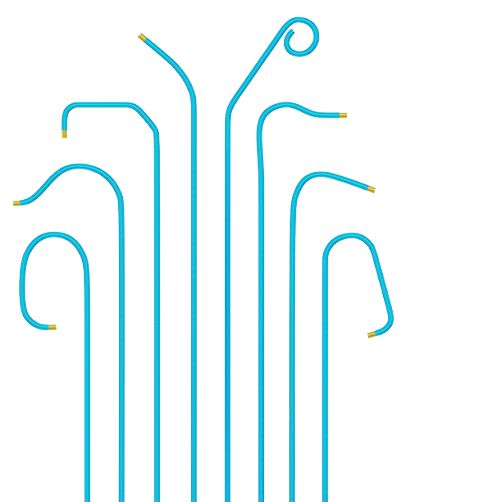 Hydrophilic Angiographic Catheter