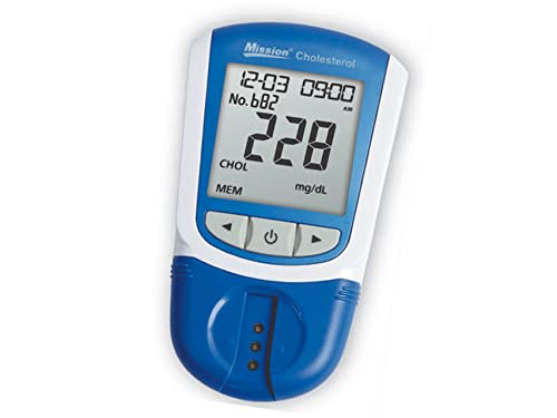 Mission Cholesterol Meter – Portable Lipid Testing Device