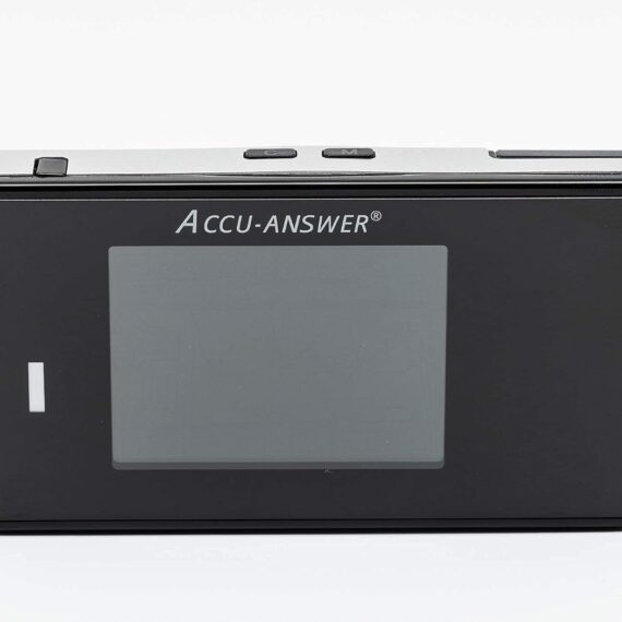 Accu-Answer Blood Glucose Cholesterol Uric Acid and Hemoglobin Monitoring Device