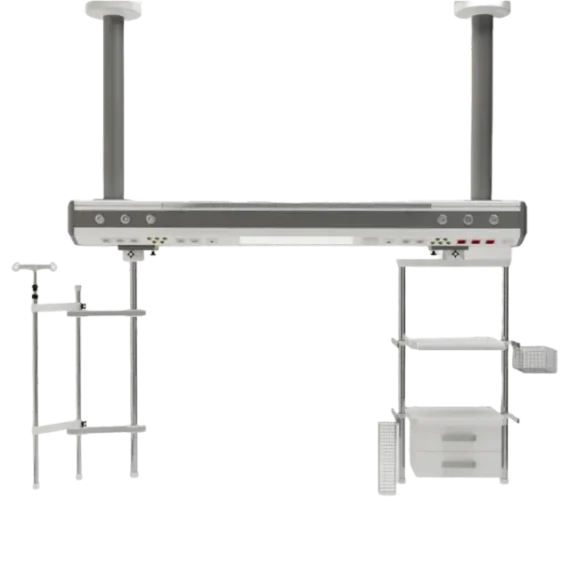 Ceiling Mounted Bedhead Units for ICU Rooms