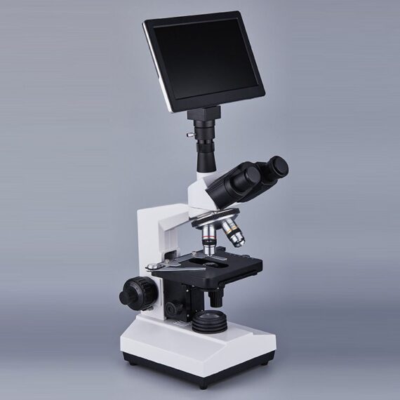 HXSZ-107TD Optical Binocular Biological Microscope with LCD Screen