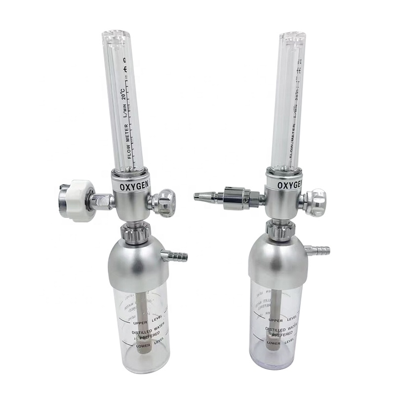 French Oxygen Flowmeter and Outlet – Medical Gas Regulator