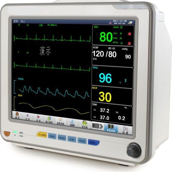 PM-12D Multi-Parameter Patient Monitor – Advanced Vital Signs Monitor