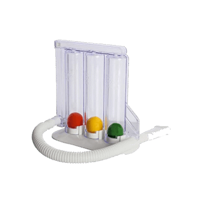 Incentive Spirometer – 3 Ball Lung Exerciser Device for Breathing Therapy | Lagos, Nigeria