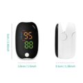 LK89 Home Finger Pulse Oximeter – Portable Blood Oxygen & Heart Rate Monitor with LED Display