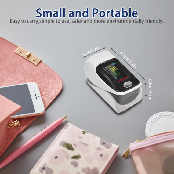 Finger Pulse Oximeter C101A3 IDMK – Portable SpO₂ & Heart Rate Monitor Nigeria