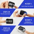 Finger Pulse Oximeter C101A3 IDMK – Portable SpO₂ & Heart Rate Monitor Nigeria