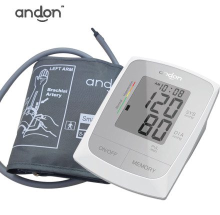 Andon Automatic Blood Pressure Monitor with Voice Function & Wide Cuff (KD-595)