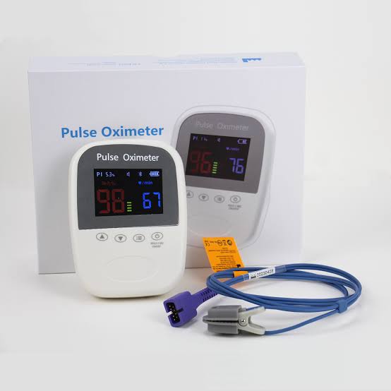 Handheld Pulse Oximeter LCD Display – Multi-Probe SpO₂ & Pulse Monitor Nigeria