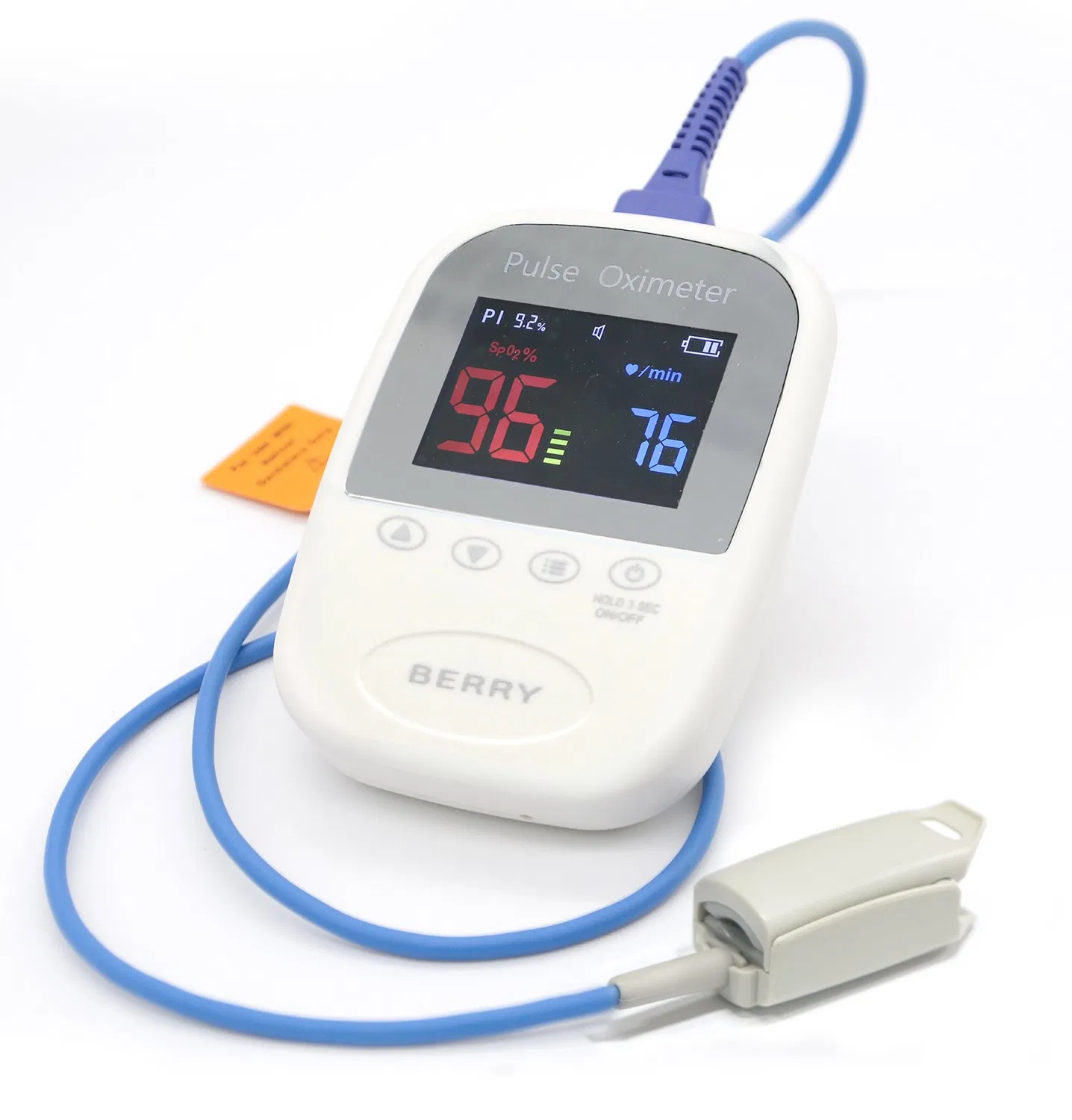 LCD Display Handheld Pulse Oximeter – Multi-Probe SpO₂ & Pulse Monitor