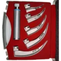 High Quality Stainless Steel Laryngoscope Set – 5 Blades