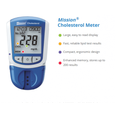Mission Cholesterol Test Devices (3-in-1 Lipid Profile) – Mission Cholesterol Testing System