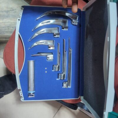 8 Blade Macintosh Laryngoscope Set – Stainless Steel