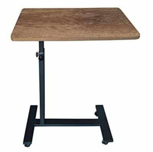Hospital Overbed Table with Adjustable Height and Four Castors