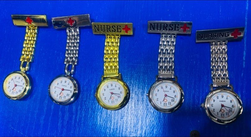 Metallic Nurse Watch in Nigeria | Bulk Orders & Price